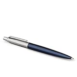 Parker Jotter Penna A Sfera Con Dettagli Cromati, Confezione Regalo, Blu, 2.6 X Cm X 17.7 X Cm X 5.2