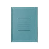 Pigna 0221803AZ Cartella Semplice Con Stampa, Conf. 50 Pz, Colore AZZURRO