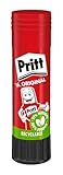 Pritt Penna adesiva, colla sicura e adatta ai bambini per lavori artistici e artigianali, adesivo potente per la scuola e l’ufficio, 1x 22 g Pen Pritt