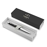 Parker Urban Twist Penna a Sfera | Nero Tenue con Puntale Cromato | Punta Media con Inchiostro Blu | Confezione Regalo