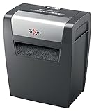 REXEL Momentum X308, Distruggidocumenti Manuale, 9-8 Fogli A4 (70-80 gr/mq), Taglio a Frammento, Livello di sicurezza P-3, per Uso Personale/Home Office, Capacità 15 Litri, 2104570EU