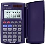 CASIO HS-8VER calcolatrice tascabile - Display a 8 cifre con euroconvertitore
