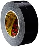 3M 2904 Nastro, Telato Universale Conformabile, 1 Pezzo, Nero, 48 mm x 50 m