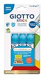 Giotto Centenario Colla Stick, Concorso Instant Win, Set 3 Pezzi x 20 g, 089100