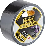 Scotch 2904482 01 Telone universale per riparazioni, 25 m x 48 mm, colore: Nero/Grigio Bianco, 25 mm