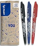 Pilot Penna Cancellabile, Plastica, Blu, Nero, Rosso, 1 Unità (Confezione da 1)